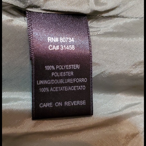 Max & Cleo Green Iridescent Dress 6 - Picture 9 of 10